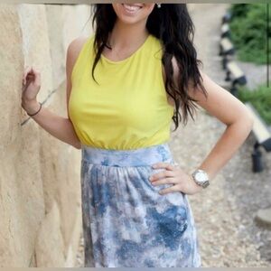 RACHEL ROY - Country Road Dragonfly Dress w/ twist back & sequin skirt. Size 2